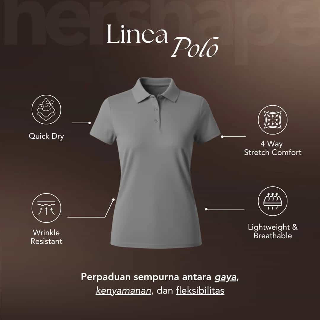 Hershape | Linea Polo Ladies 1 Pcs-3