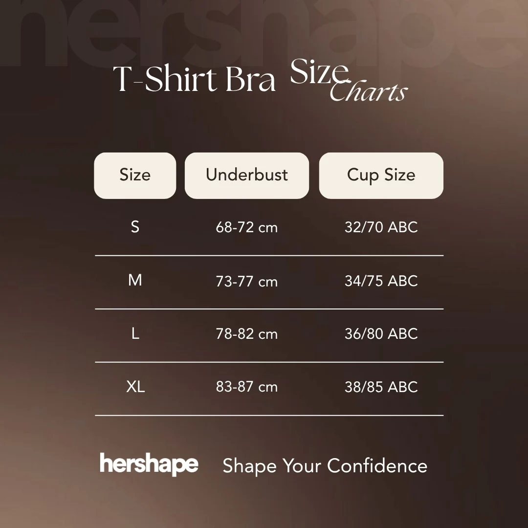 Hershape T-shirt Bra Bunling 2 pcs-4